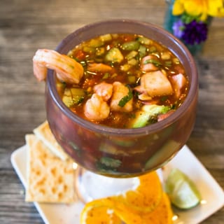 Coctel de camarones